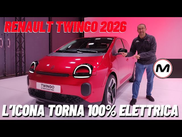 RENAULT TWINGO 2026 | Il ritorno dell'iconica citycar, ora 100% elettrica