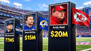 Every NFL Coach's Salary, Ranked (Sean McVay's Number Is Wild)