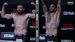 Jan Blachowicz, Aleksandar Rakic Weigh In For UFC Vegas 54 Main Event | MMA Fighting