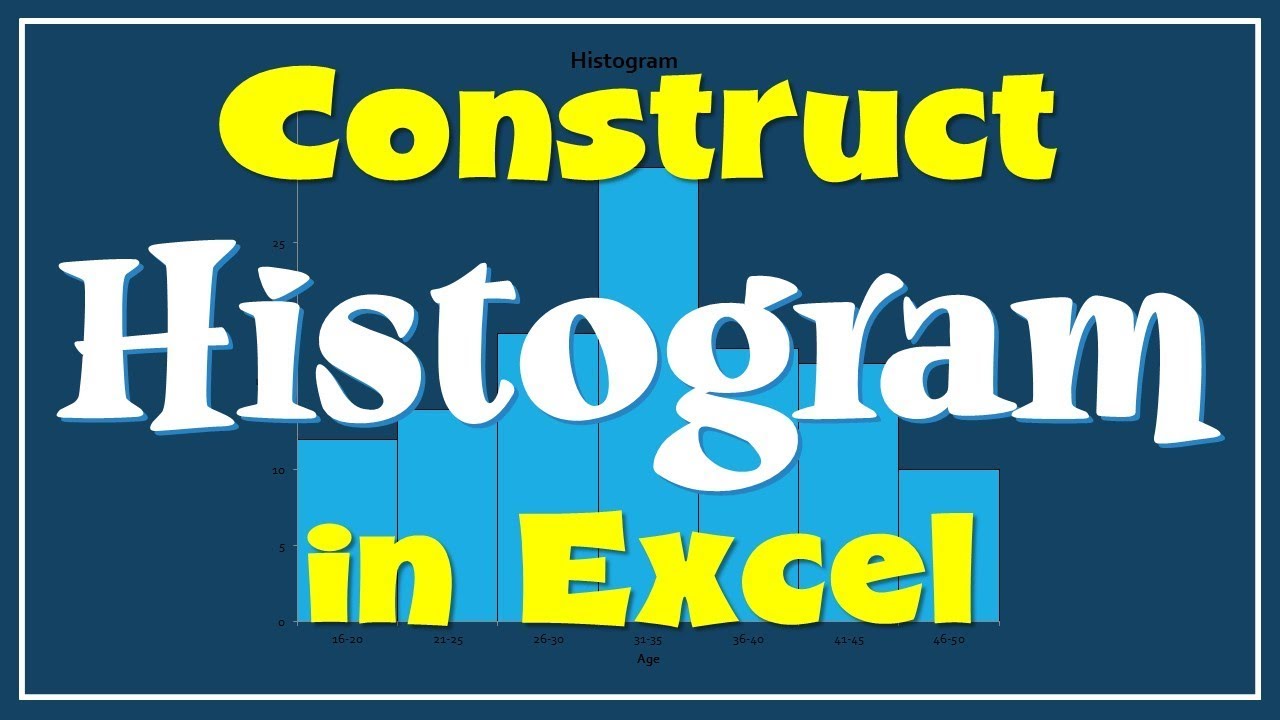 histogram data analysis excel