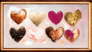 Valentine Heart Painting | Elegant TV Frame Art | 4K Romantic Art Animation for Valentine’s Day screenshot 5