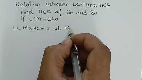 Relation between LCM and HCF #LCM #HCF #LEASTCOMMONMULTIPLE #HIGHESTCOMMONFACTOR #PRODUCTOFTWONUMBER