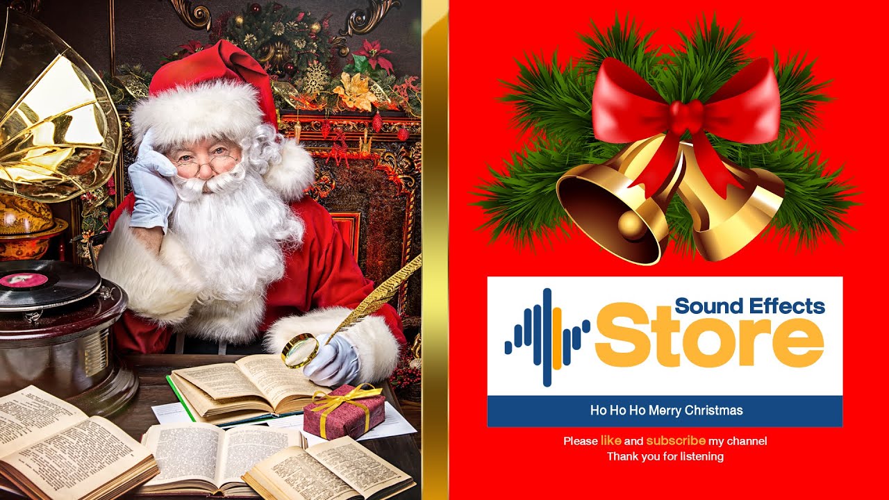 Santa Ho Ho Ho Sound Effects [ No Copyright ] YouTube