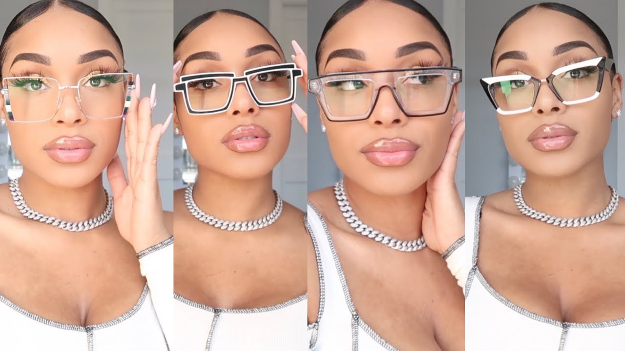 AFFORDABLE & STYLISH GLASSES TRY-ON HAUL | VOOGLAM