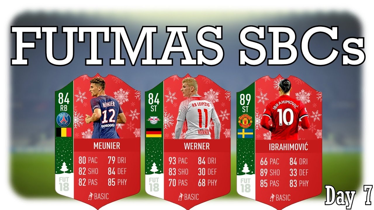 FUTMAS SBCs DAY 7 / 84-ratedThomas Meunier + 84-rated Timo Werner + 89-rated Zlatan Ibrahimovic