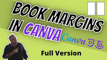 Book Margins and Formatting in Canva. Outside and Gutter Margins, Page Numbering, and More...