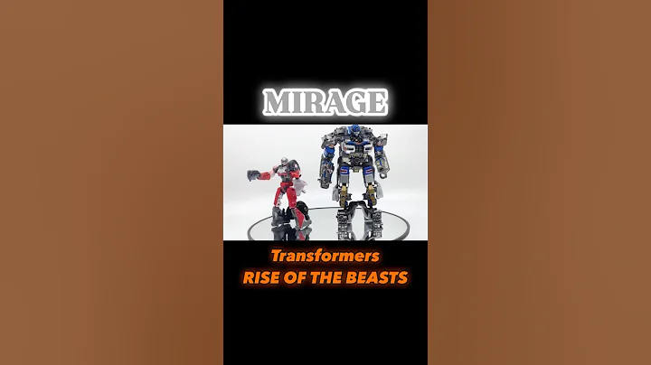 @TranKollector | MIRAGE Studio Series 105 - Size Comparison | Transformers 7 RISE OF THE BEASTS