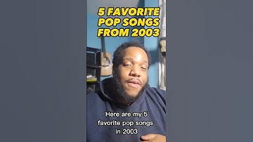 Thumbnail of 5 Favorite Pop Songs From 2003 #music #musiclist #favoritemusic #favoritesongs #2003 #popmusic
