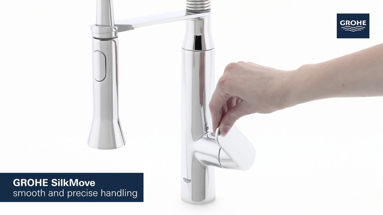 GROHE K7 31379000 Monocomando de cocina con cabeza profesional