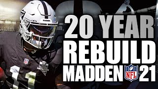 20 Year Rebuild of the Las Vegas Raiders | Madden Franchise