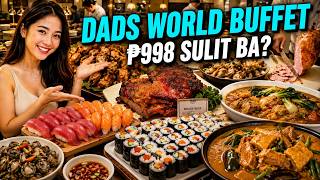 [4K] PHILIPPINES FOOD TOUR 2026 I DADS WORLD BUFFET SM MEGAMALL I UPDATED MENU & NEW PRICES!