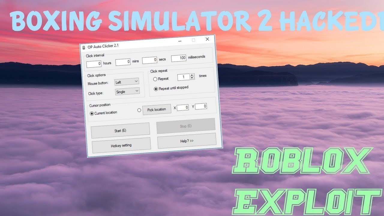 Roblox How To Use Auto Clicker In Boxing Simulator 2 Youtube - boxing simulator 2 roblox cheat
