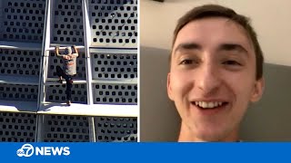 22yearold 'ProLife Spiderman' describes scaling to top of California's tallest tower