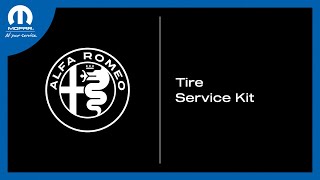 Tire Service Kit | How To | 2024 Alfa Romeo Stelvio