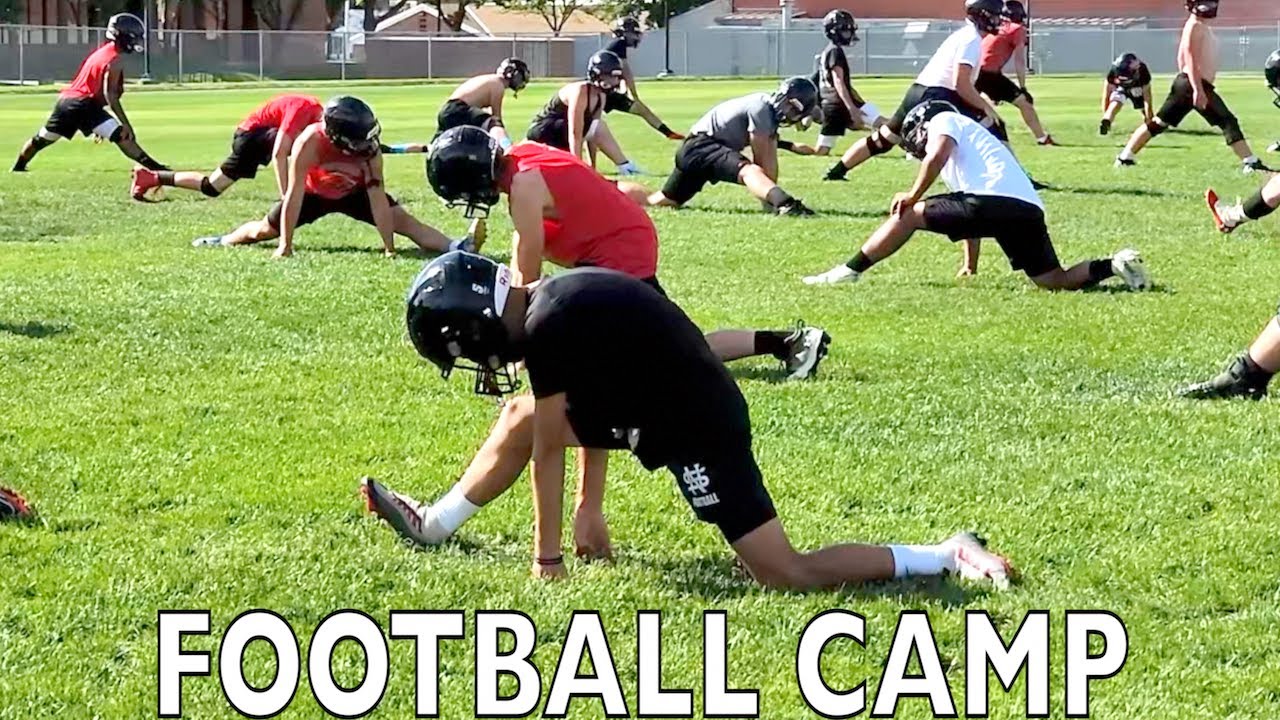 HIGH SCHOOL FOOTBALL CAMP! 🏈 YouTube