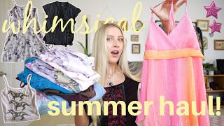 a whimsical summer secondhand clothing haul!!! ✨ Y2k, whimsigoth, pinterest-inspired ✨