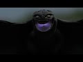 Toothless protects the light fury httyd 3d animation
