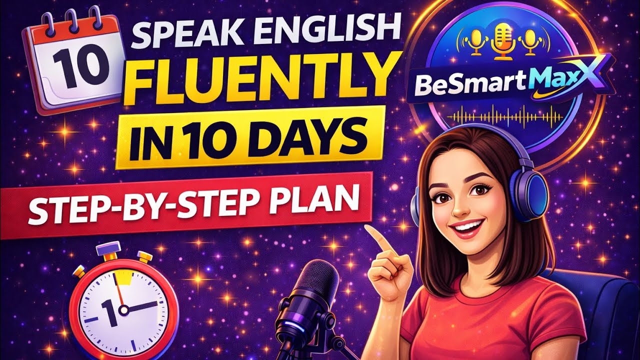 Speak English Fluently in 10 Days | Step-by-Step Plan - YouTube