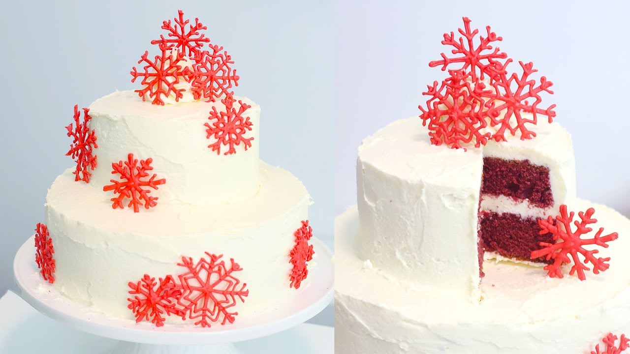 simple christmas cake decorating ideas | www.indiepedia.org