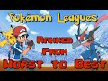 Every Pokemon Anime League Ranked From Worst to Best