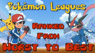 Every Pokemon Anime League Ranked From Worst to Best
