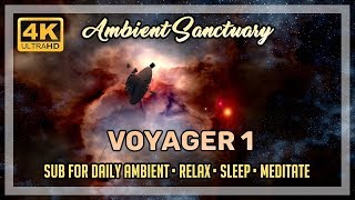 Ambient Music | Voyager 1 | 4K UHD | 2 hours