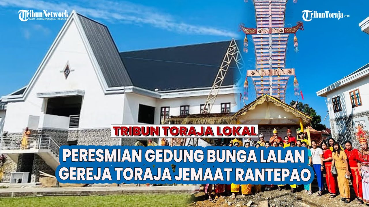 Gedung Bunga' Lalan Diresmikan, Akan Jadi Lokasi Pemilihan Ketua PGI yang Baru