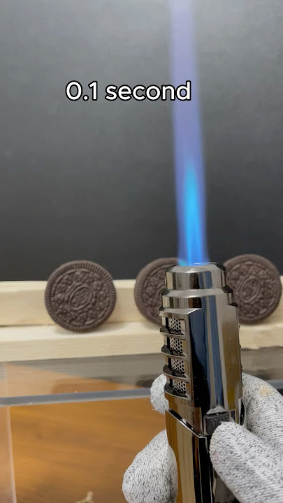 Powerful Lighter vs Oreo Cookies