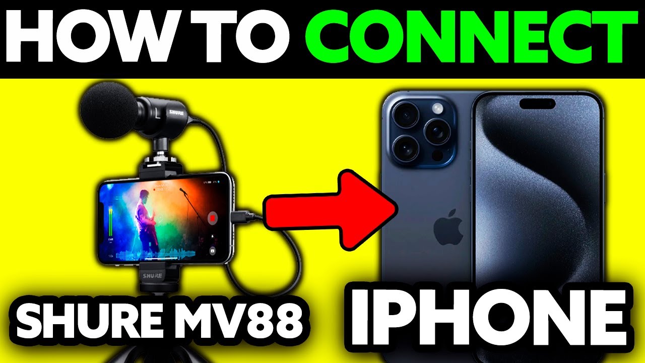 How To Use Shure MV88 with iPhone (2025) - Step by Step - YouTube