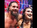 Seth Rollins °π°🗿Trolls Rhea Ripley? 😂 | WWE Funny Moment #wwe #wrestling #shorts #rhea #sethrollins