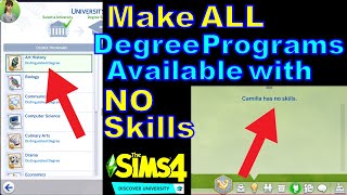 How to Make All the Degree Programs Available With Zero Skills Needed