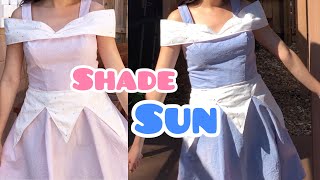 PINK TO BLUE UV REACTIVE COLOR CHANGING SLEEPING BEAUTY AURORA DRESS INSPIRED BY DISNEY