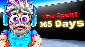 I Spent 365 Days in This Roblox Game without Leaving...