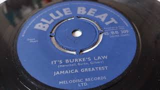 Jamaica Greatest - Its Burkes Law