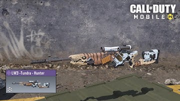NEW LW3 - Tundra “Hunter Tracker” Sniper Gameplay 🔥 | COD Mobile Season 5