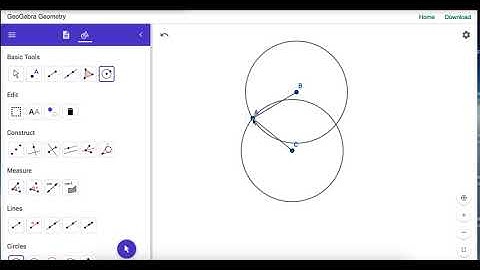 How to Make a Rhombus on Geogebra