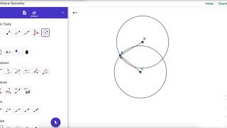 How to Make a Rhombus on Geogebra