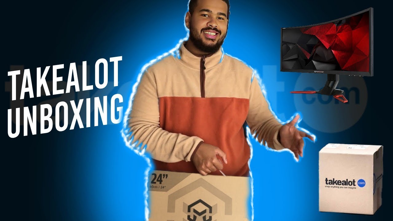 Unboxing My New Rogueware Monitor From Takealot - YouTube