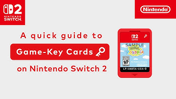 Using Game-Key Cards on Nintendo Switch 2