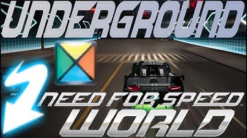 NFS World  - Multiplayer Sprint: UNDERGROUND