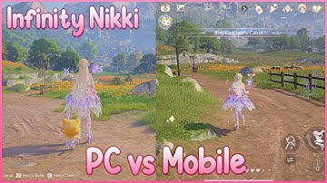 ♡ Infinity Nikki PC vs mobile graphic comparison ♡ (PC vs Ipad Pro M4 2024)
