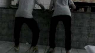 Andy e Tyto na dança do Creu