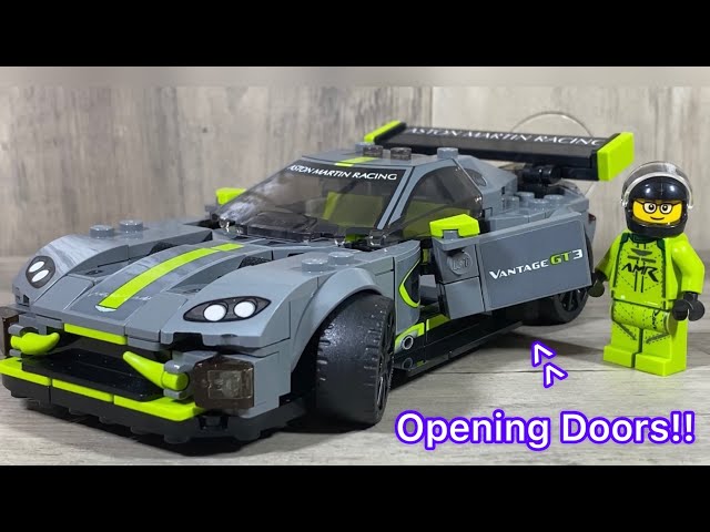 Lego 76910 Aston GT3 Modified With Open Doors!! - YouTube