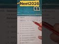 NCERT based NEET 2026 most important questions #neetgyanpath #neet #neetaspirants #aiims