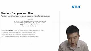 【NTUT ON AIR】|Statistics 2 1_Sampling Distribution I Random Sampling & Standard Error
