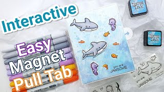 You Are Awesome Pull Tab Card | Very Easy Interactive Card