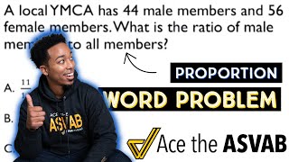 Famous ASVAB Arithmetic Reasoning - Ratio and Proportion Practice Test Word Problem & Step-By-Step Solution Wealth