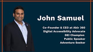 John Samuel Speaker Reel 2021