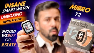 Mibro T2 Smartwatch | This is Premium  | Unboxing & Quick review |  BT Calling & Much More