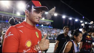 Grand Prix de F1 à Singapour : Leclerc en pole position, Verstappen 8e